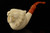 srv - Smilodon Saber-toohed Tiger Block Meerschaum Pipe with case 15744