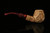 srv - Flames Block Meerschaum Pipe with fitted case M4293