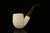 srv Premium - Lattice Bent Billiard Block Meerschaum Pipe with fitted case M4301