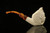 srv - King Tut Block Meerschaum Pipe with fitted case M4302