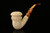 srv - Topkapi Calabash Block Meerschaum Pipe with fitted case M4316