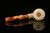 srv - Topkapi Calabash Block Meerschaum Pipe with fitted case M4316