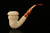srv - Topkapi Calabash Block Meerschaum Pipe with fitted case M4316