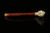 srv - Lion Churchwarden Block Meerschaum Pipe with fitted case M4321