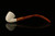 srv - Dublin Churchwarden Block Meerschaum Pipe with fitted case M4323