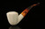 srv - Octagon Churchwarden Dual Stem Meerschaum Pipe with case M4325