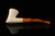 srv - Modern Dublin Sitter Block Meerschaum Pipe with fitted case M4342