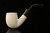 srv Premium - Bent Billiard Block Meerschaum Pipe with fitted case M4349