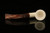 srv Premium - Bent Dublin Block Meerschaum Pipe with fitted case M4350