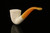 srv - Lattice Dublin Block Meerschaum Pipe with fitted case M4362