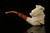 srv - Sultan Block Meerschaum Pipe with fitted case M4390