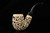 IMP Meerschaum Pipe - Chocolate Chip - Hand Carved with fitted case i2680