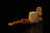 srv - Owl Self Sitter Block Meerschaum Pipe with fitted case M4410