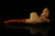 srv - Owl Self Sitter Block Meerschaum Pipe with fitted case M4410