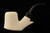 IMP Meerschaum Pipe - Alcamo Sitter - Hand Carved with fitted case i2698