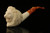 srv - Lion Block Meerschaum Pipe with fitted case M4420