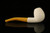 srv - Bent Billiard Block Meerschaum Pipe with fitted case M4422