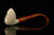 srv - Pirate Churchwarden Block Meerschaum Pipe with fitted case M2501 srv - Pirate Churchwarden Block Meerschaum Pipe with fitted case M2501
