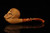 srv - Skull Block Meerschaum Pipe by Kenan with fitted case M4448
