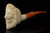 srv - Lion Block Meerschaum Pipe with fitted case M4451