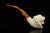 srv - Tiger Block Meerschaum Pipe with fitted case M4454