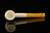 srv - Billiard Block Meerschaum Pipe with fitted case M4457
