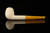 srv - Billiard Block Meerschaum Pipe with fitted case M4457