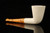 srv - Dublin Straight Block Meerschaum Pipe with fitted case M4458