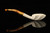 srv - Freehand Block Meerschaum Pipe with fitted case M4464