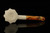 srv - Freehand Block Meerschaum Pipe with fitted case M4464