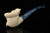 Dolphin Block Meerschaum Pipe with pouch M4475