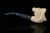 Dolphin Block Meerschaum Pipe with pouch M4475