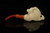 srv - Eagle's Claw Block Meerschaum Pipe with fitted case M4484