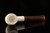 srv Premium - Billiard Block Meerschaum Pipe with fitted case 15748