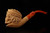 srv - Zeus Skull Meerschaum Pipe with fitted case 15750