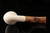srv Premium - Dublin Block Meerschaum Pipe with fitted case 15757