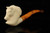 srv - Horse Block Meerschaum Pipe with fitted case M4495