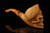 srv - Skull with Beret Block Meerschaum Pipe with fitted case M4496