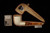 srv - Billiard Block Meerschaum Pipe with fitted case M4499