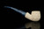 Bent Billiard Block Meerschaum Pipe with pouch M4512