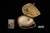 srv Premium - Saturn RC - Reverse Calabash Meerschaum Pipe with pocket case M4521
