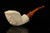 srv - Freemasonry Block Meerschaum Pipe with fitted case M4523