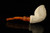 srv - Freemasonry Block Meerschaum Pipe with fitted case M4523