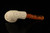 srv - Freemasonry Block Meerschaum Pipe with fitted case M4523