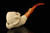 srv - Eagle's Claw Churchwarden Dual Stem Meerschaum Pipe with case M4536