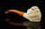 srv - Skull with Snake Block Meerschaum Pipe with fitted case M4544