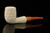 srv - Sitter Lattice Billiard Block Meerschaum Pipe with fitted case M4546
