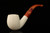 srv - Bent Billiard Block Meerschaum Pipe with fitted case M4550
