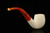 srv - Bent Billiard Block Meerschaum Pipe with fitted case M4550