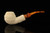 srv - Snowball Block Meerschaum Pipe with fitted case M4568